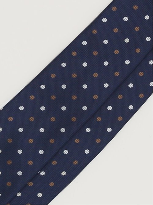 エコウォッシャブル ドット柄 レギュラータイ 8.0cm幅