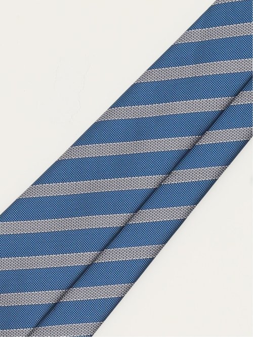 エコウォッシャブル ストライプ柄 レギュラータイ 8.0cm幅