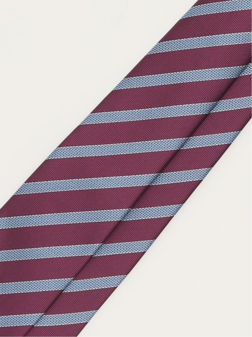 エコウォッシャブル ストライプ柄 レギュラータイ 8.0cm幅