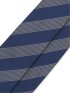 シルク混 ストライプ柄 レギュラータイ 8.0cm幅