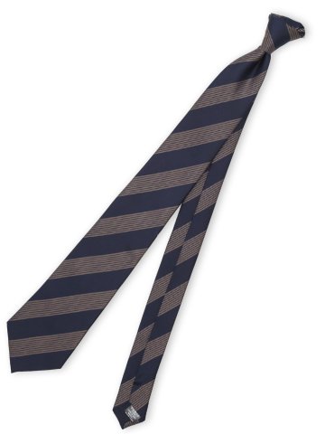 シルク混 ストライプ柄 レギュラータイ 8.0cm幅