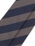 シルク混 ストライプ柄 レギュラータイ 8.0cm幅