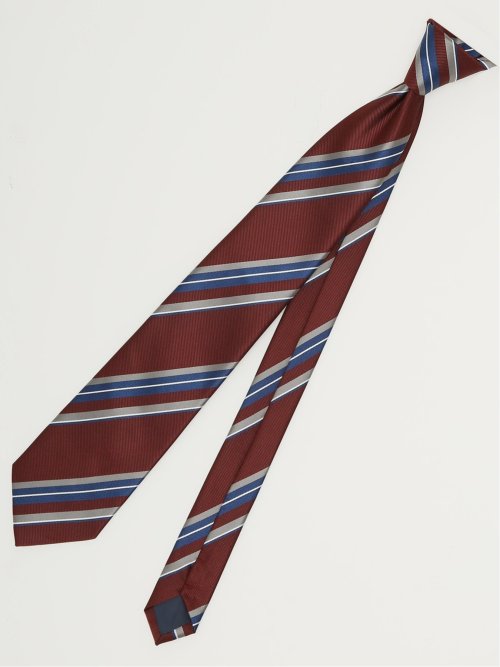 エコウォッシャブル ストライプ柄 レギュラータイ 8.0cm幅