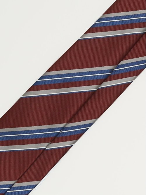 エコウォッシャブル ストライプ柄 レギュラータイ 8.0cm幅