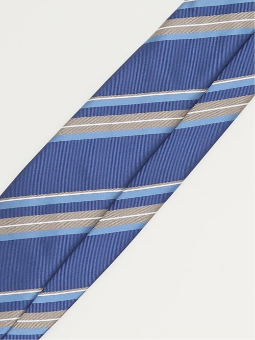 エコウォッシャブル ストライプ柄 レギュラータイ 8.0cm幅