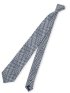 シルク混 チェック柄 レギュラータイ 8.0cm幅