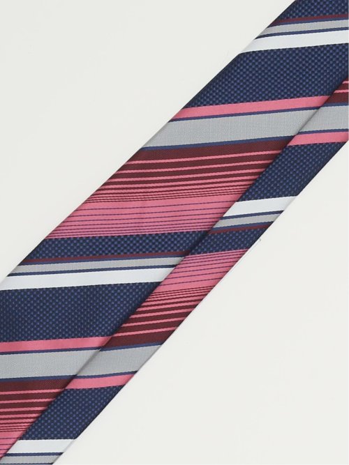 エコウォッシャブル ストライプ柄 レギュラータイ 8.0cm幅