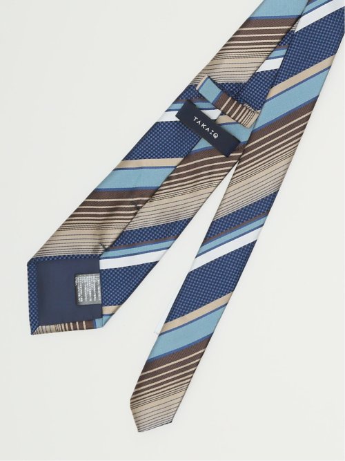 エコウォッシャブル ストライプ柄 レギュラータイ 8.0cm幅