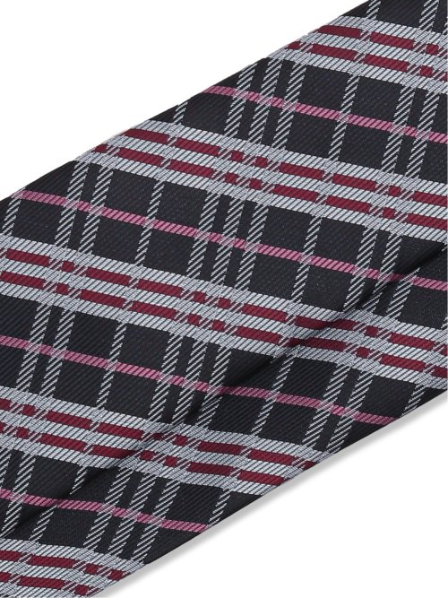 エコペット/ECO PET チェック柄 レギュラータイ 8.0cm幅