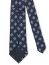シルク混 小紋柄 レギュラータイ 8.0cm幅