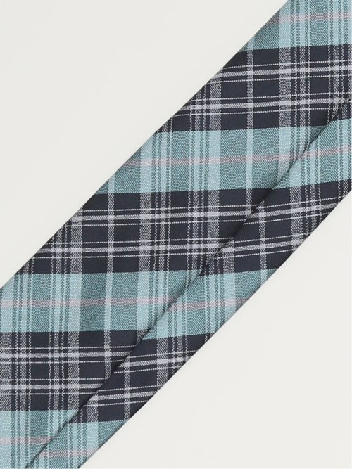 エコウォッシャブル チェック柄 レギュラータイ 8.0cm幅