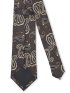 シルク混 ペイズリー柄 レギュラータイ 8.0cm幅