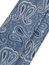 シルク混 ペイズリー柄 レギュラータイ 8.0cm幅
