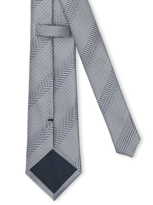 シルク混 ソリッド レギュラータイ 8.0cm幅