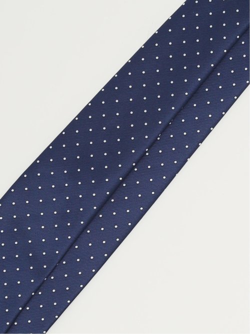 エコウォッシャブル ドット柄 レギュラータイ 8.0cm幅