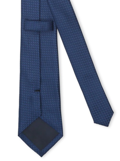 シルク混 ソリッド レギュラータイ 8.0cm幅