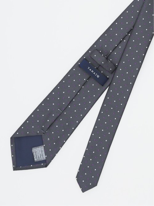 エコウォッシャブル 小紋柄 レギュラータイ 8.0cm幅