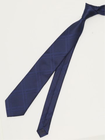 エコウォッシャブル チェック柄 レギュラータイ 8.0cm幅