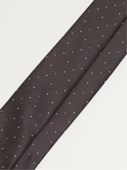 エコウォッシャブル ドット柄 レギュラータイ 8.0cm幅