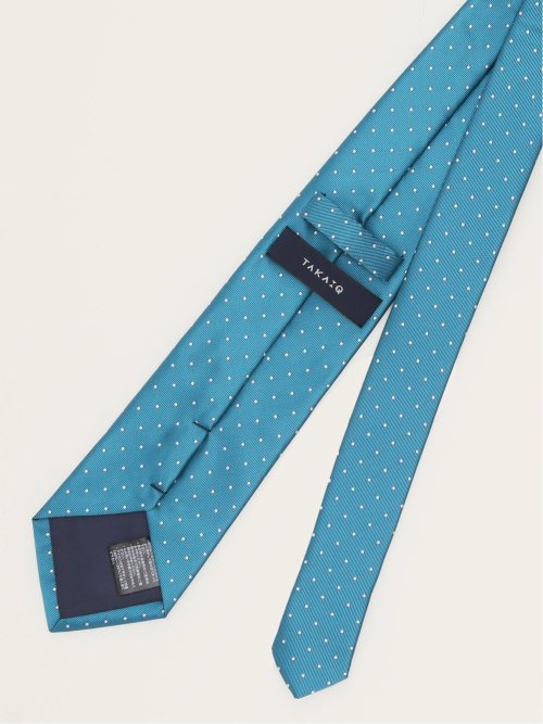 エコウォッシャブル ドット柄 レギュラータイ 8.0cm幅