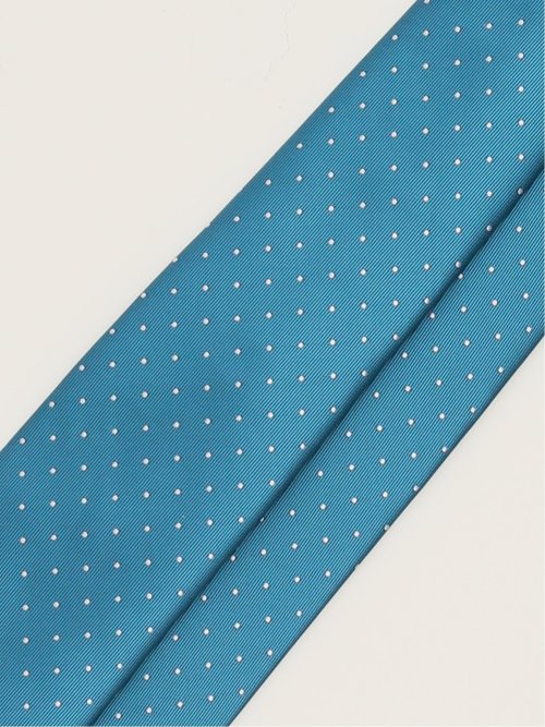 エコウォッシャブル ドット柄 レギュラータイ 8.0cm幅