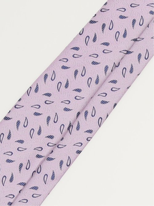 エコウォッシャブル ペイズリー柄 レギュラータイ 8.0cm幅