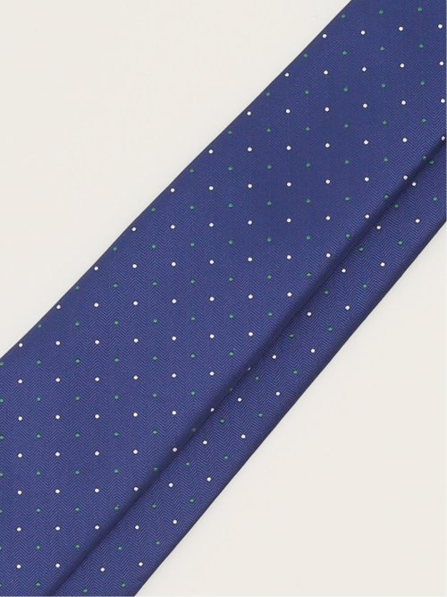 エコウォッシャブル ドット柄 レギュラータイ 8.0cm幅