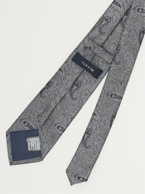 エコウォッシャブル ペイズリー柄 レギュラータイ 8.0cm幅