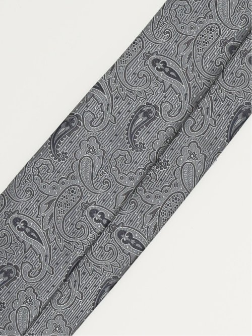 エコウォッシャブル ペイズリー柄 レギュラータイ 8.0cm幅