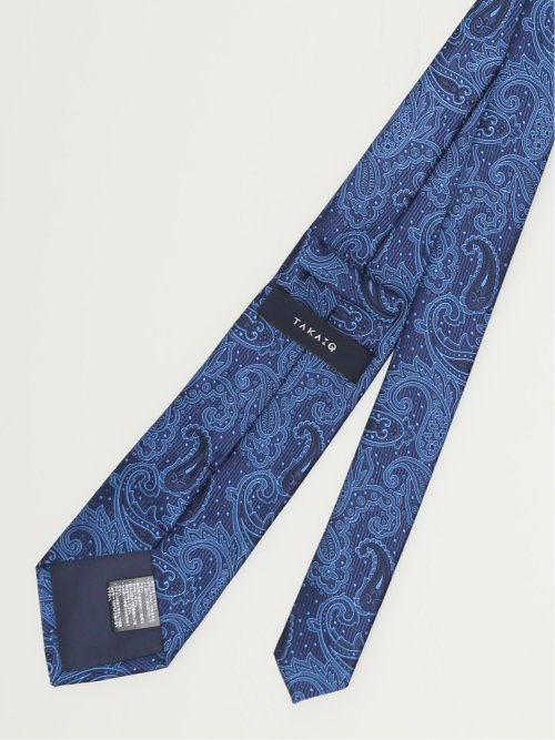 エコウォッシャブル ペイズリー柄 レギュラータイ 8.0cm幅