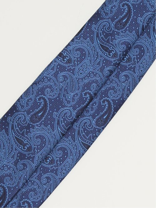 エコウォッシャブル ペイズリー柄 レギュラータイ 8.0cm幅