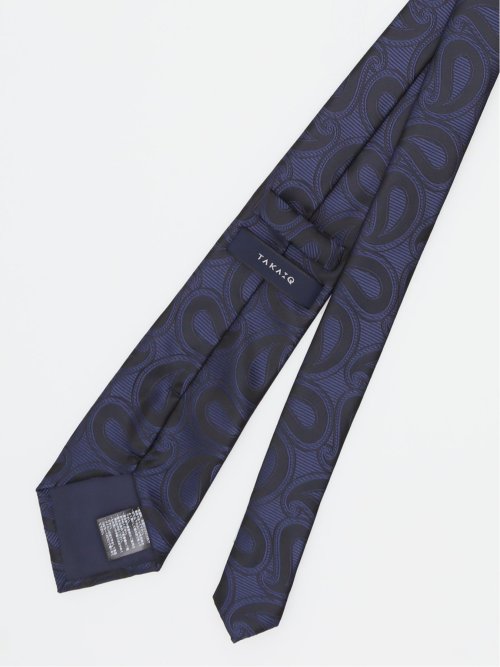 エコウォッシャブル ペイズリー柄 レギュラータイ 8.0cm幅