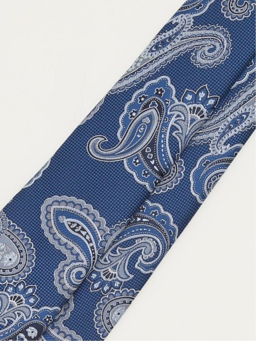 エコウォッシャブル ペイズリー柄 レギュラータイ 8.0cm幅
