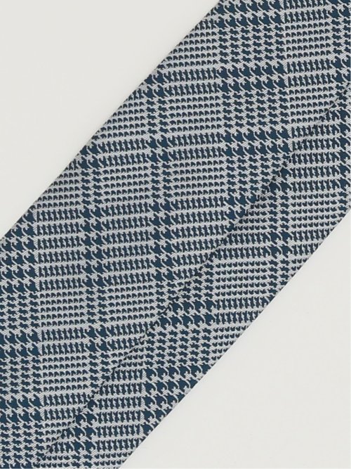 エコペット/ECO PET チェック柄 レギュラータイ 8.0cm幅