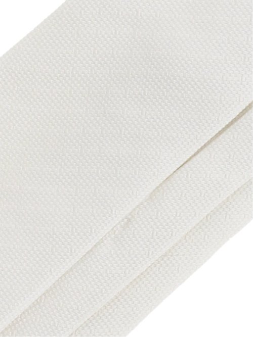 シルク フォーマルネクタイ 8.0cm幅 ホワイトドット