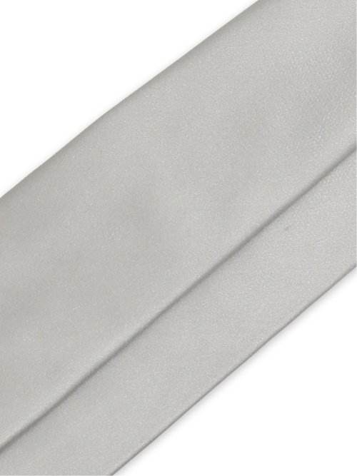 シルク フォーマルネクタイ 8.0cm幅 シルバー繻子