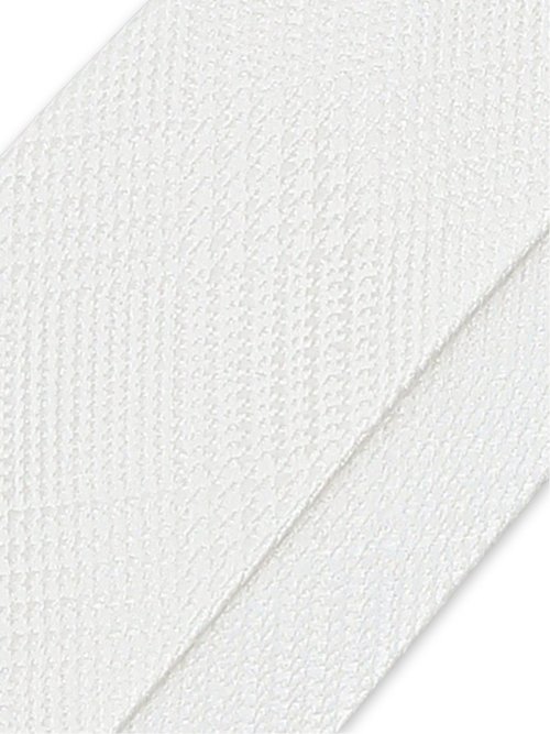 シルク フォーマルネクタイ 8.0cm幅 白グレンチェック