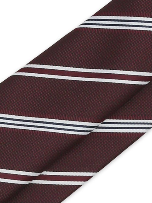 ウォッシャブル ストライプ柄 レギュラータイ 8.0cm幅