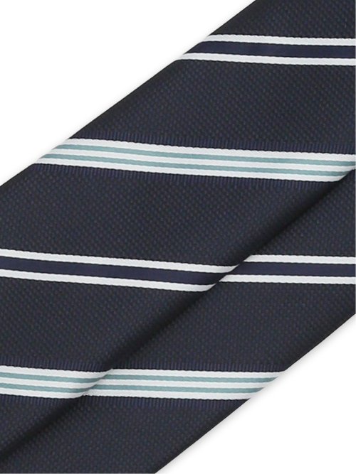 ウォッシャブル ストライプ柄 レギュラータイ 8.0cm幅