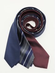 【WEB限定】ビジネスネクタイ3本セット ギフトケース入り MIX