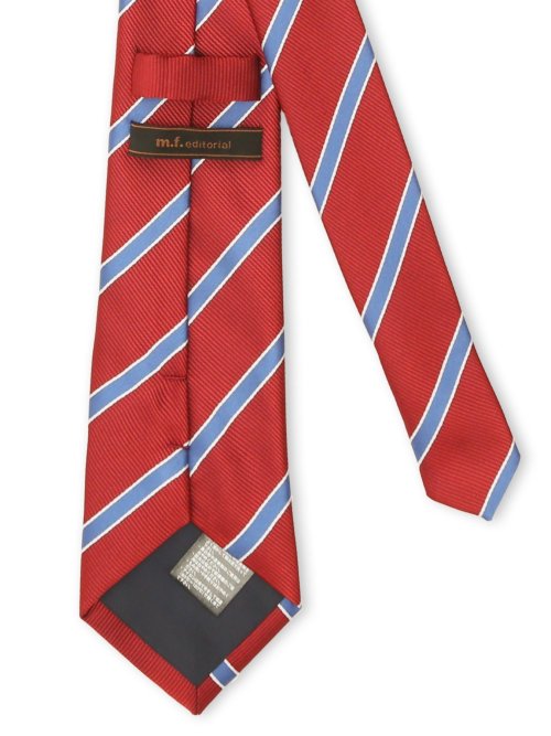 ウォッシャブル ストライプ柄 レギュラータイ 8.0cm幅