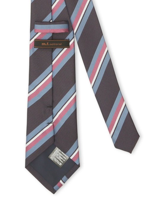 ウォッシャブル ストライプ柄 レギュラータイ 8.0cm幅