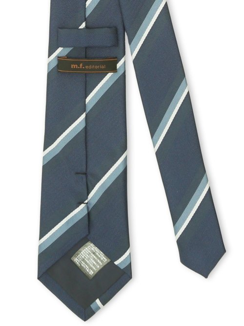 ウォッシャブル ストライプ柄 レギュラータイ 8.0cm幅