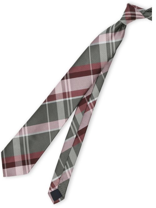 ウォッシャブル チェック柄 レギュラータイ 8.0cm幅