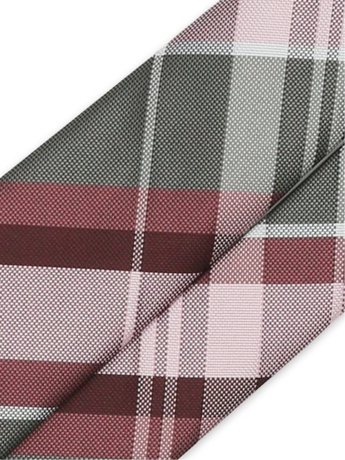 ウォッシャブル チェック柄 レギュラータイ 8.0cm幅