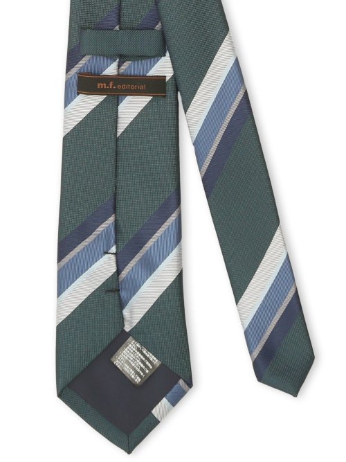 ウォッシャブル ストライプ柄 レギュラータイ 8.0cm幅