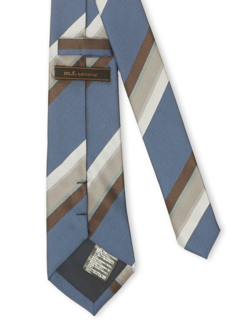 ウォッシャブル ストライプ柄 レギュラータイ 8.0cm幅