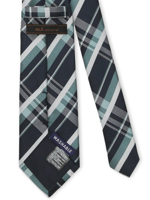 ウォッシャブル チェック柄 レギュラータイ 8.0cm幅