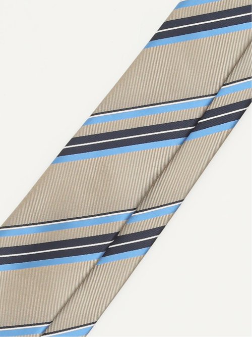 エコウォッシャブル ストライプ柄 レギュラータイ 8.0cm幅