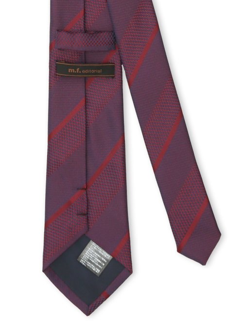 ウォッシャブル ストライプ柄 レギュラータイ 8.0cm幅